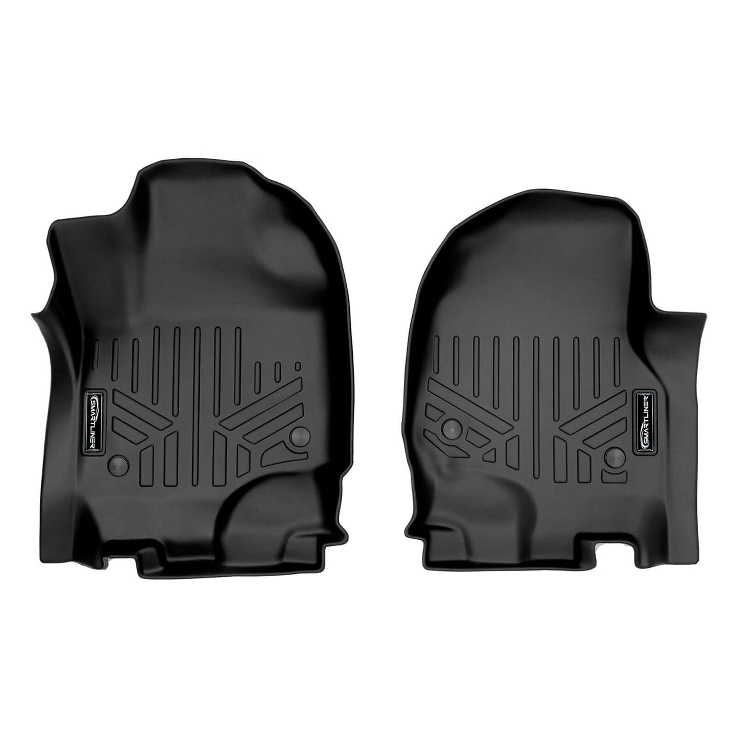 Smart Trim™ Floor Liners For 2018-2024 Ford Expedition/Lincoln Navigator 2nd Row Bucket Seats (no Max or L)