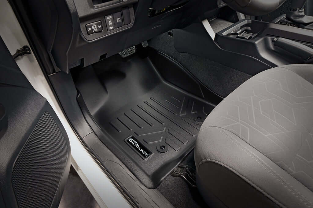 SmartCoverage™ Floor Liners For 2018-2023 Toyota Tacoma Double Cab (Automatic Transmission)