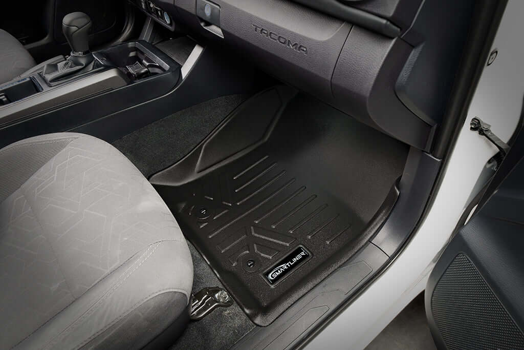 SmartCoverage™ Floor Liners For 2018-2023 Toyota Tacoma Double Cab (Automatic Transmission)