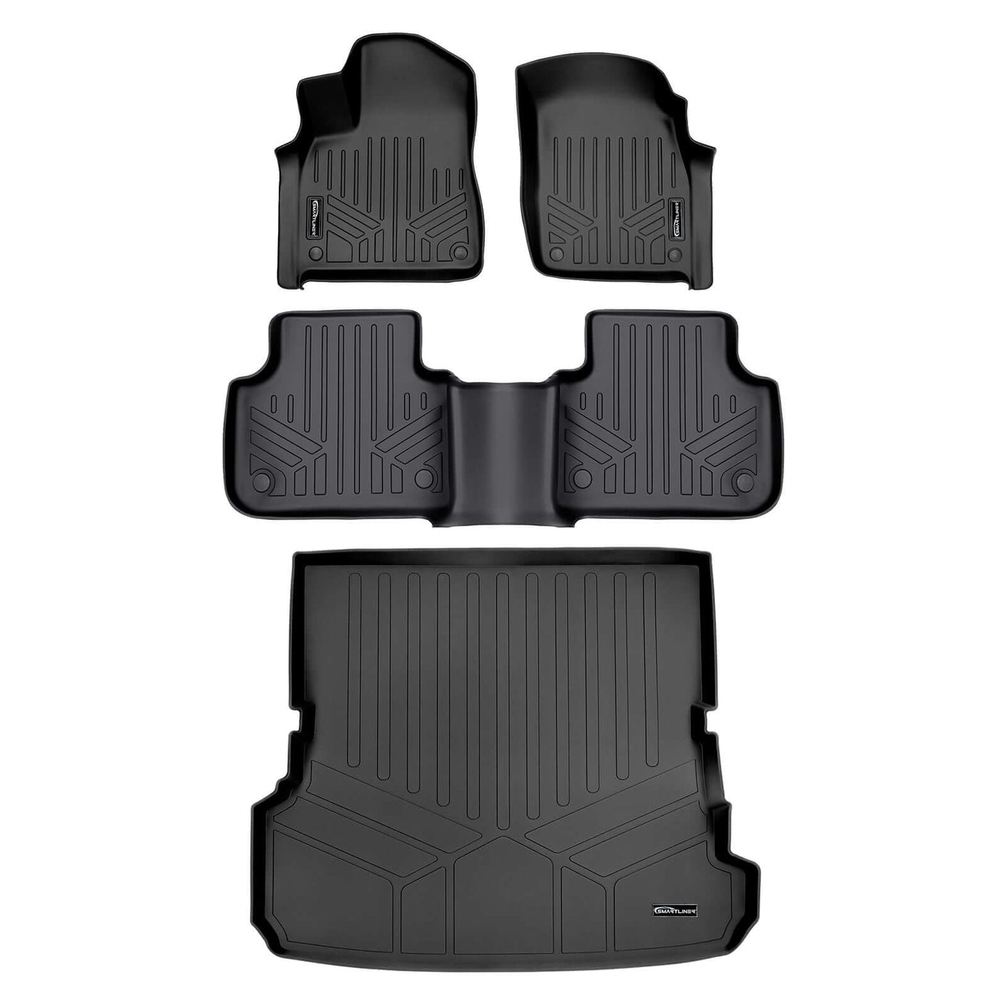 SMARTLINER Floor Liners for 2017 - 2025 Audi SQ7