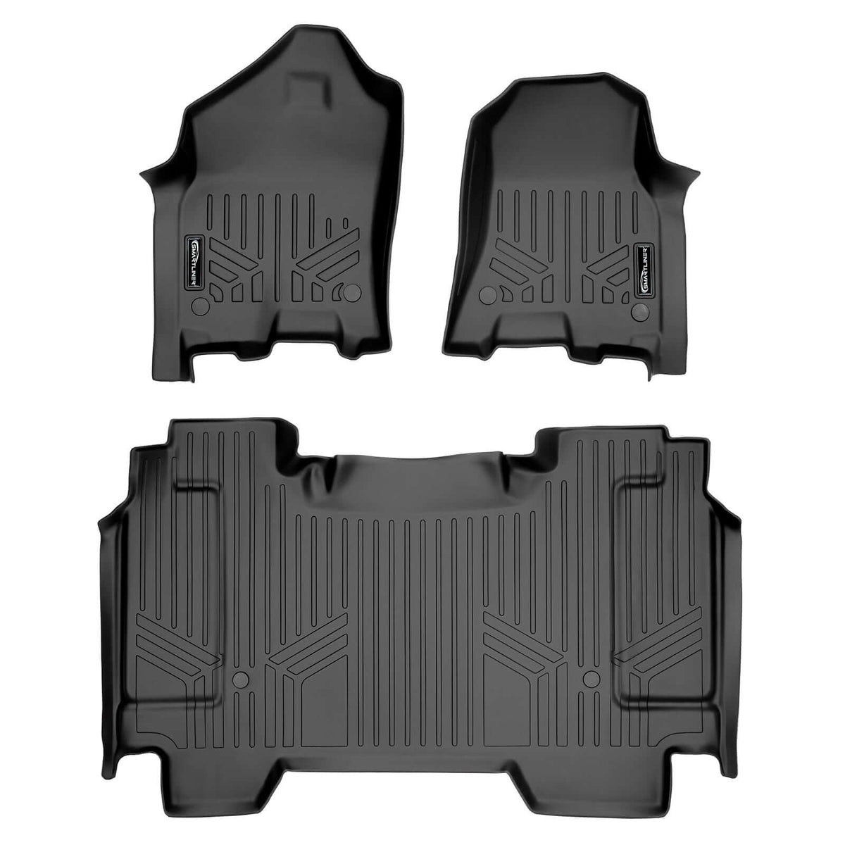 SmartCoverage™ Floor Liners For 2019-2024 Ram 1500 Crew Cab without Rear Underseat Storage Box