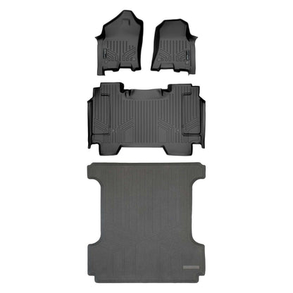 SmartCoverage™ Floor Liners For 2021-2024 Ram 1500 TRX without Rear Underseat Storage Box