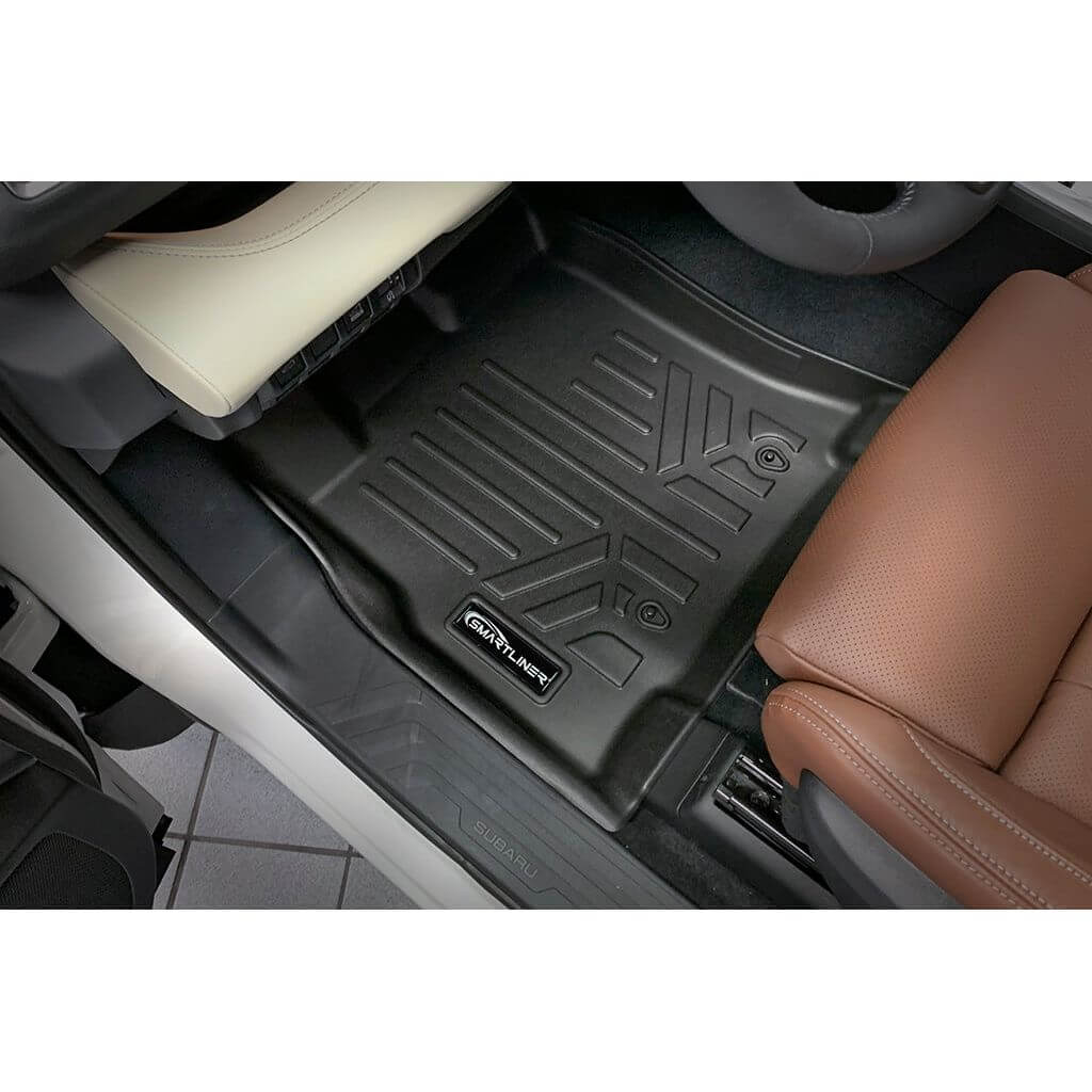 Smart Trim™ Floor Liners For 2019-2026 Subaru Ascent (2nd Row Bucket) and With Subwoofer in the Cargo Area