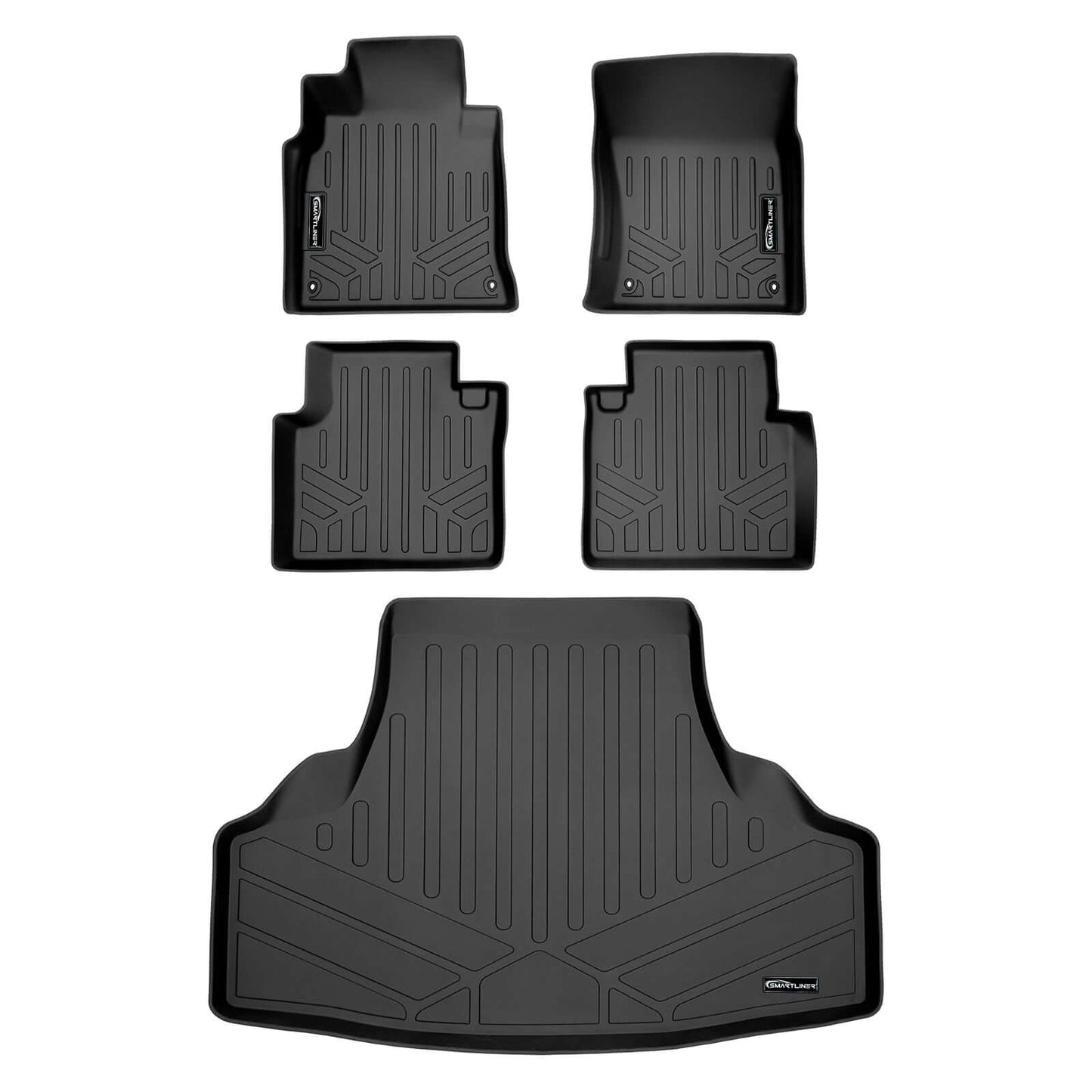 SMARTLINER Custom Fit Floor Liners For 2014-2019 Infiniti Q70