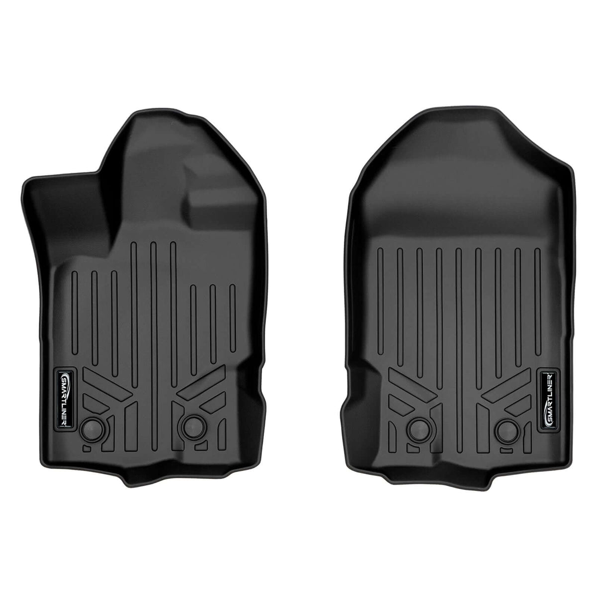 SmartCoverage™ Floor Liners For 2019-2023 Ford Ranger SuperCrew Cab (Carpet)