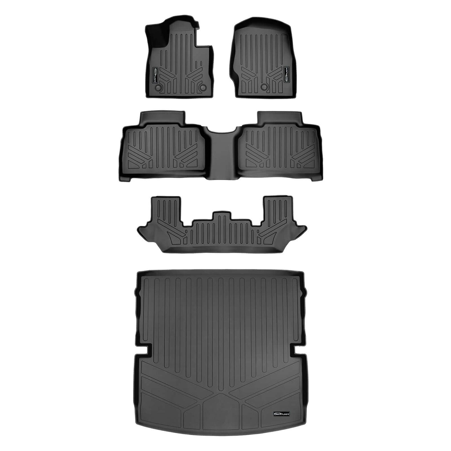 SMARTLINER Floor Liners for 2020-2025 Ford Explorer 7 Passenger