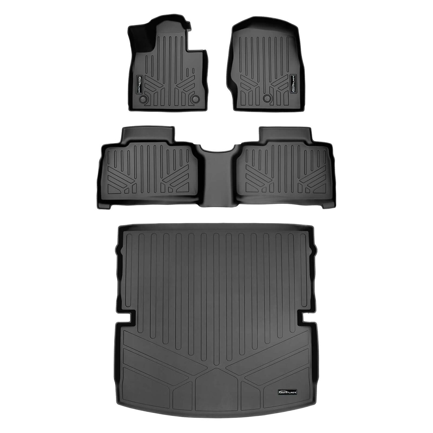 SMARTLINER Floor Liners for 2020-2025 Ford Explorer 7 Passenger