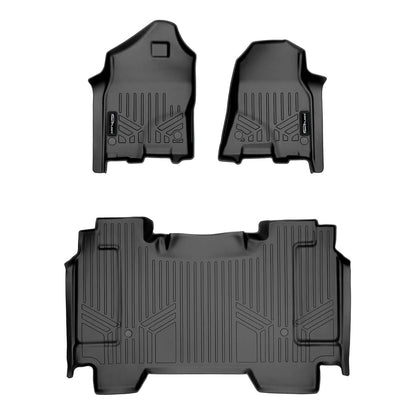 SmartCoverage™ Floor Liners For 2019 - 2024 Ram 1500 Crew Cab Vinyl without Rear Underseat Storage Box