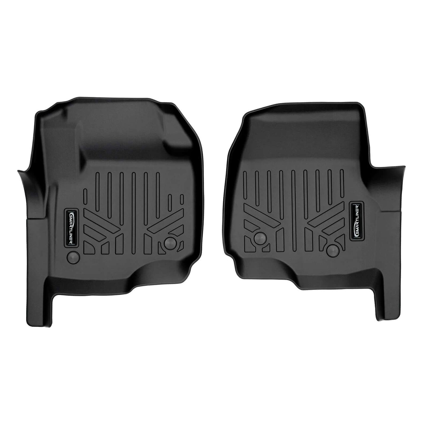SMARTLINER Floor Liners for 2017-2026 Ford F-250|F-350 SuperCab (1st Row Bench) | Vinyl | No OTH