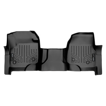 SMARTLINER Floor Liners for 2017-2026 Ford Super Duty Crew | Vinyl | With full first row coverage