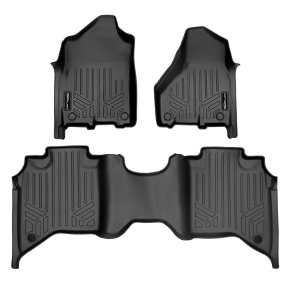SMARTLINER Floor Liners for 2019-2026 Ram 2500/3500 Crew Cab with 1st Row Bucket or Bench Seats