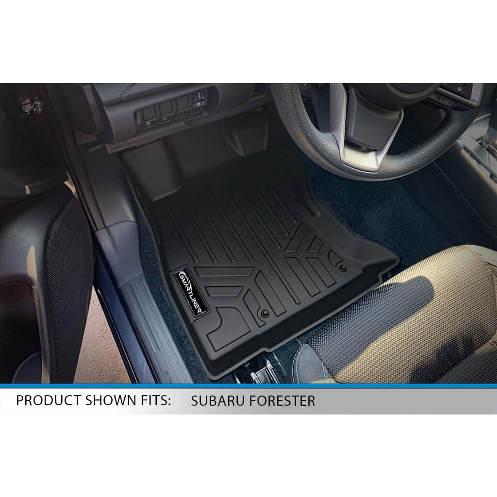 SMARTLINER Custom Fit Floor Liners For 2019-2026 Subaru Forester/Forester Wilderness With Subwoofer