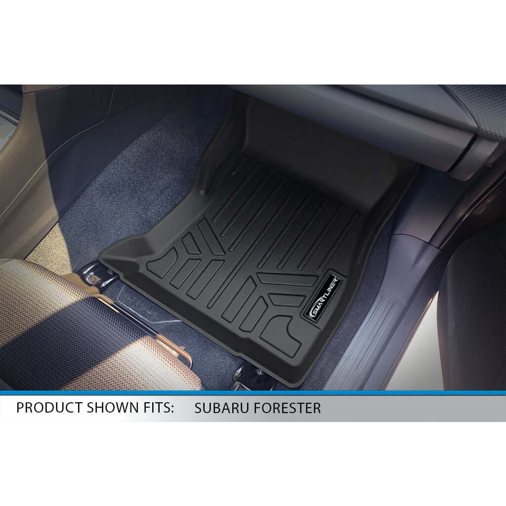 SMARTLINER Custom Fit Floor Liners For 2019-2026 Subaru Forester/Forester Wilderness With Subwoofer