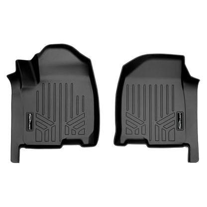 SMARTLINER Floor Liners for 2020-2026 Chevy Silverado 2500 HD | 3500 HD (Crew Cab|Vinyl|(1st Row Bench)|(No OTH)|[2nd Row Storage]