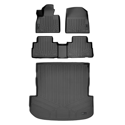 SMARTLINER Floor Liners for 2020-2025 Hyundai Palisade (2nd Row Bucket) With Center Console
