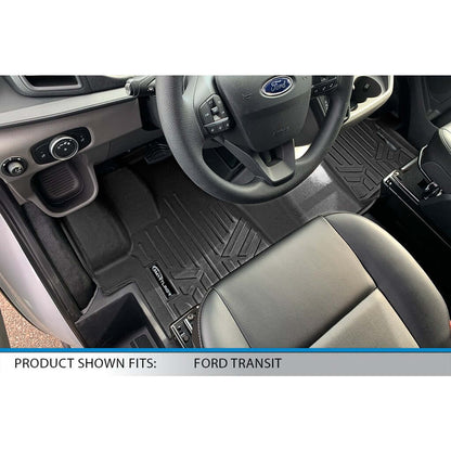 SMARTLINER Floor Liners for 2023-2025 Ford Transit (Vinyl & Over the Hump)