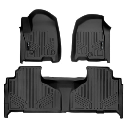 SMARTLINER Floor Liners for 2021-2025 Chevrolet Tahoe/GMC Yukon (2nd Row Bench)