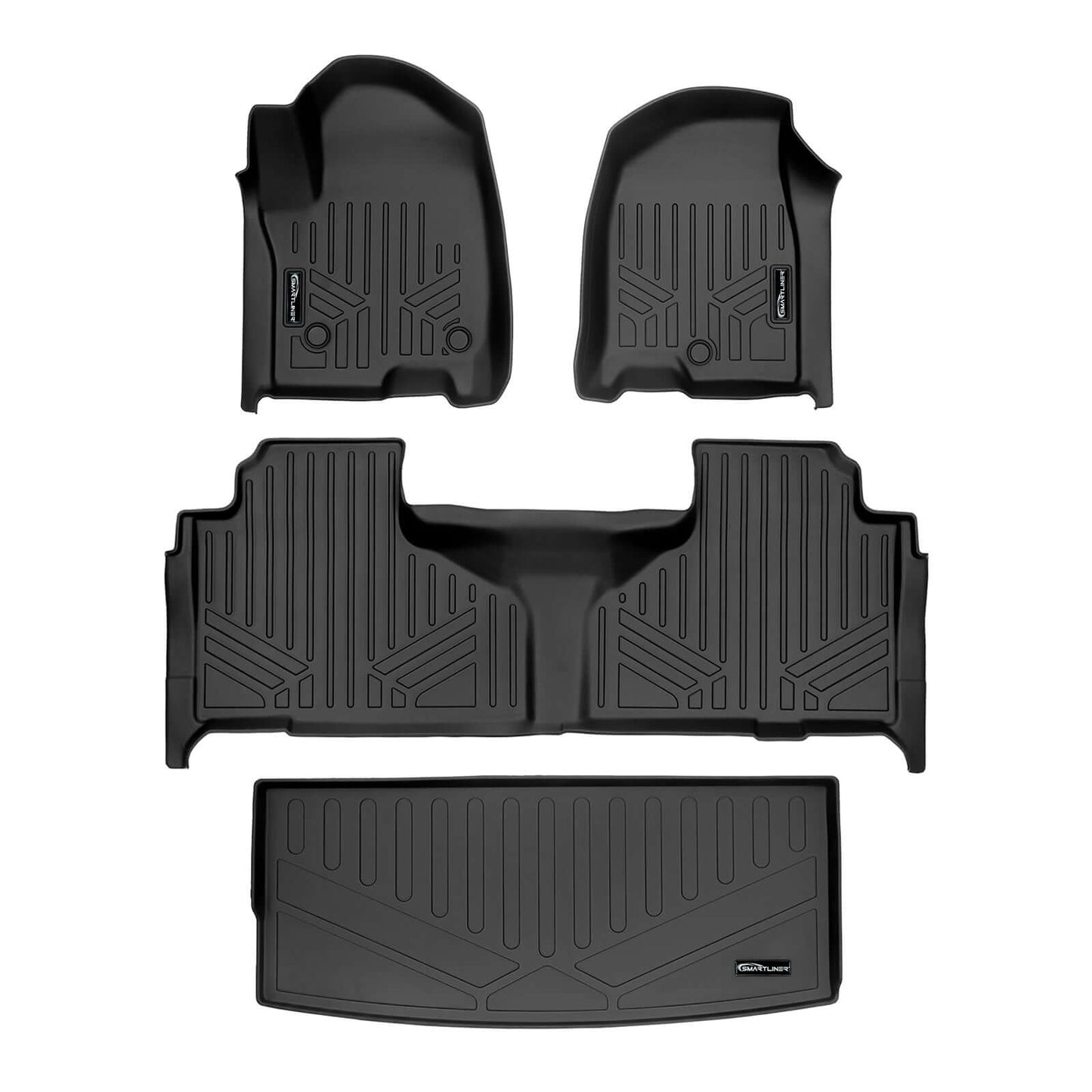 SMARTLINER Floor Liners for 2021-2025 Cadillac Escalade (2nd Row Bench)