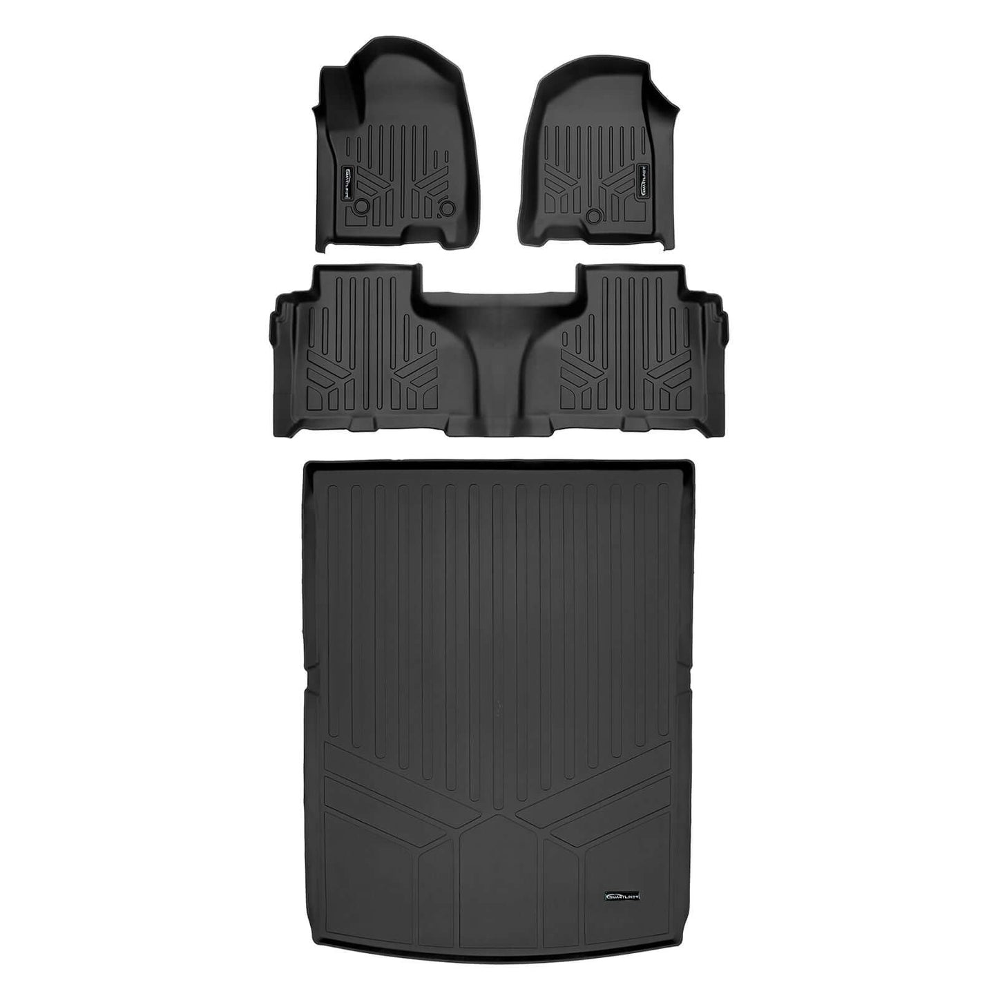 SMARTLINER Floor Liners for 2021-2025 Chevrolet Suburban (2nd Row Bucket)