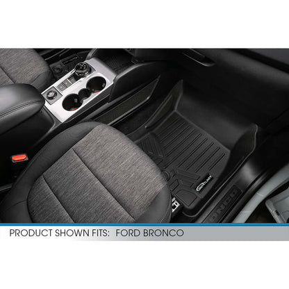 SMARTLINER Floor Liners for 2021-2026 Ford Bronco Sport W/O Rear Bump