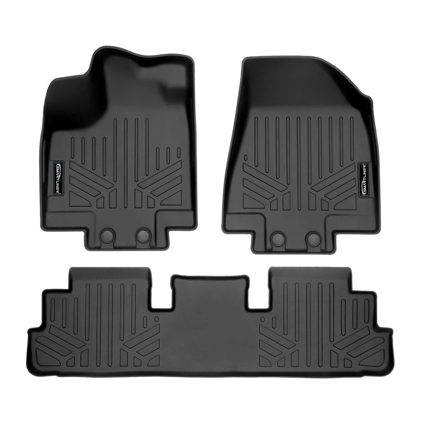 SMARTLINER Floor Liners for 2022-2026 Nissan Pathfinder (7 Passenger)