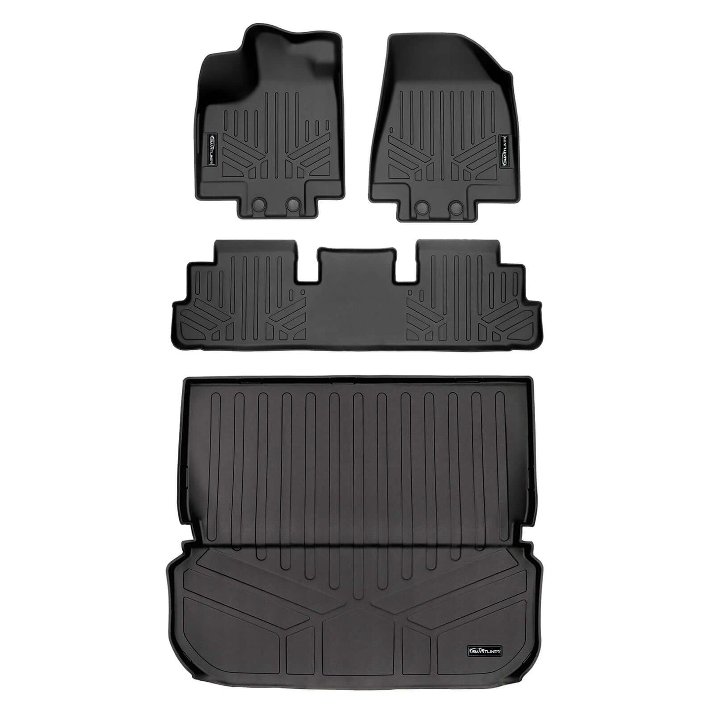 SMARTLINER Floor Liners for 2022-2026 Infiniti QX60 (6 Passenger)