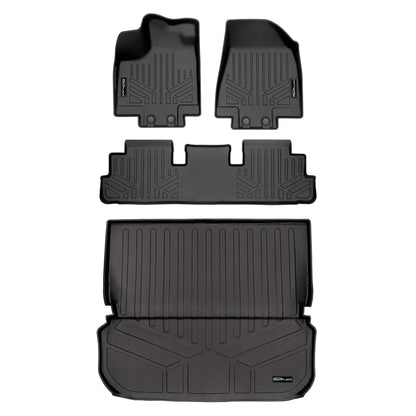SMARTLINER Floor Liners for 2022-2026 Infiniti QX60 (7 Passenger)