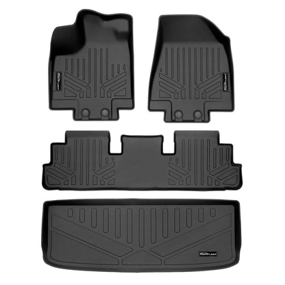 SMARTLINER Floor Liners for 2022-2026 Nissan Pathfinder (7 Passenger)