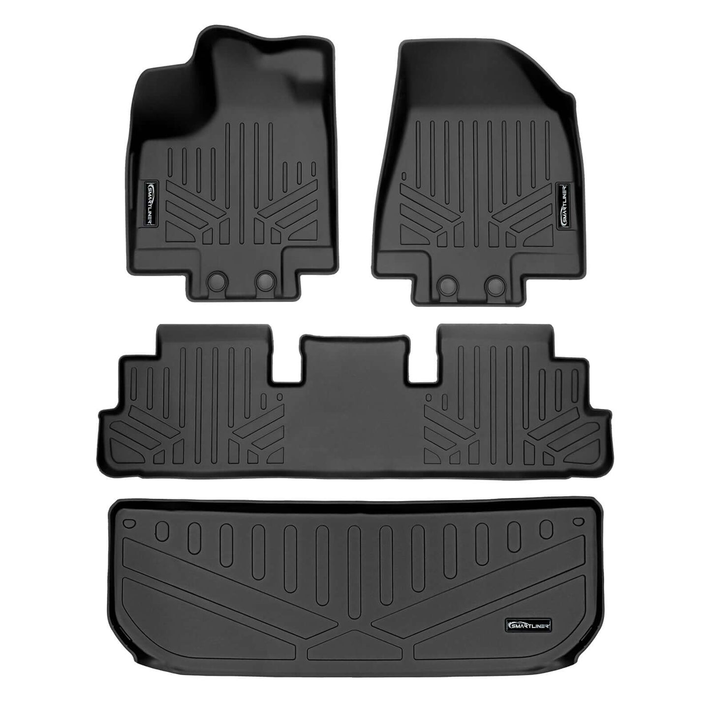 SMARTLINER Floor Liners for 2022-2026 Infiniti QX60 (6 Passenger)