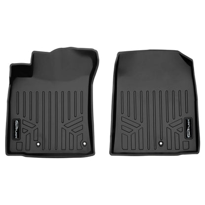 SMARTLINER Floor Liners for 2019-2022 Hyundai Ioniq Hybrid Blue Trim no Subwoofer in Cargo Area (Does Not Fit Electric Models)