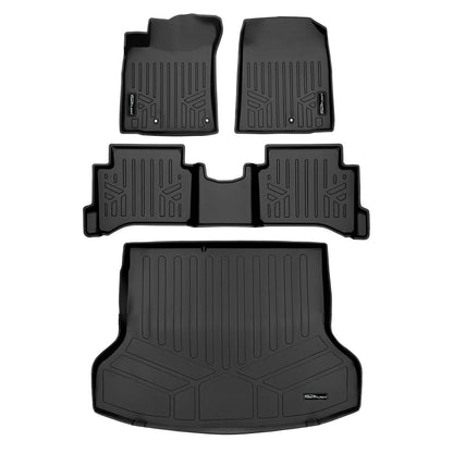 SMARTLINER Custom Fit Floor Liners For 2017-2022 Hyundai IONIQ Hybrid (Does Not Fit Electric Models)