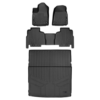 SMARTLINER Floor Liners for 2022-2025 Jeep Grand Wagoneer (8 Passenger Model)