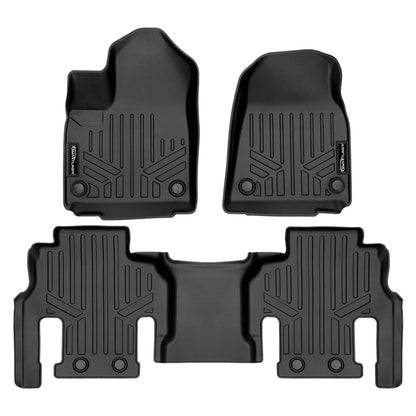 SMARTLINER Floor Liners for 2023-2025 Jeep Wagoneer L (7 Passenger Model)