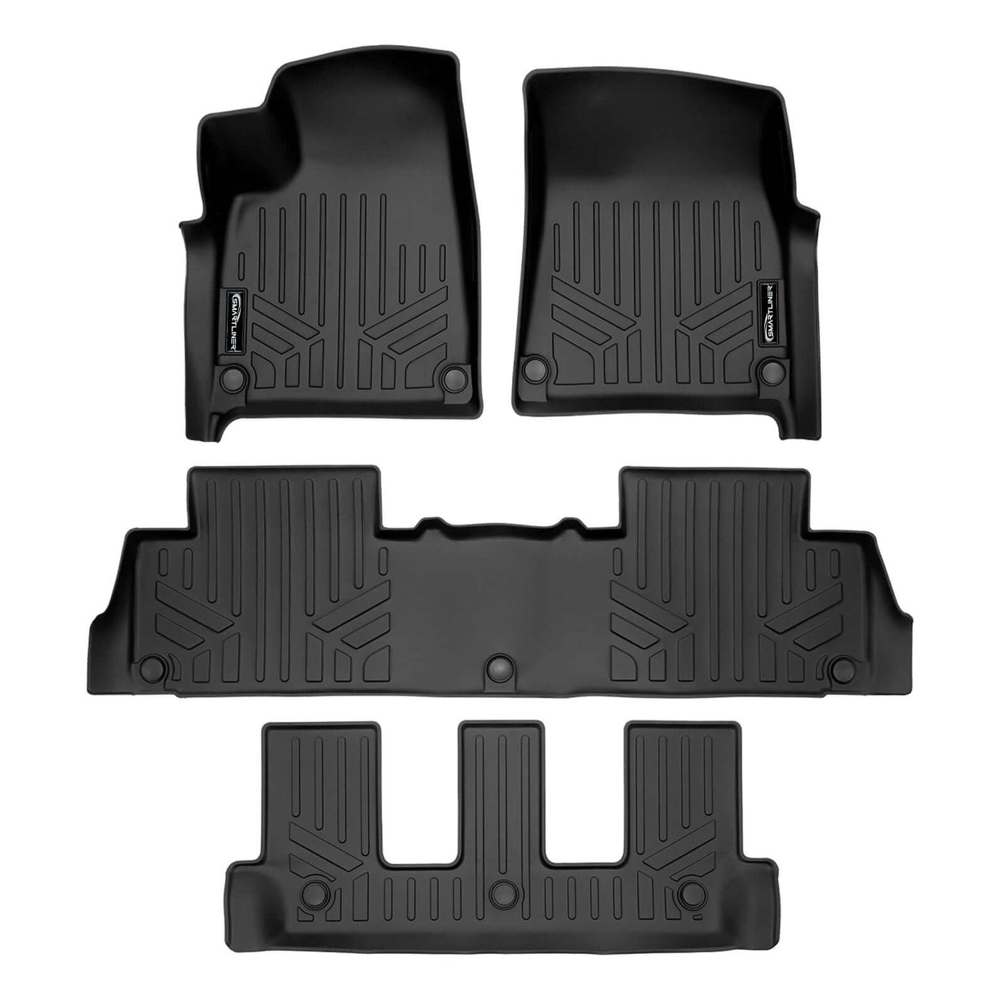 SMARTLINER Floor Liners for 2024 Rivian R1S