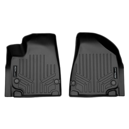 SMARTLINER Black 3 Row Liner Set & Cargo Liner Behind 3rd Row Compatible With 2021-2026 Chrysler Pacifica (Fits Limited)