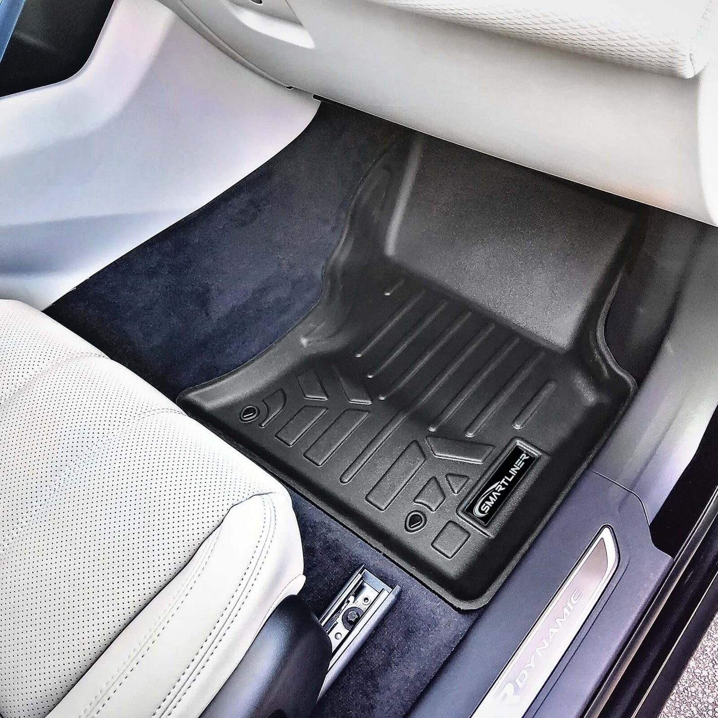 SMARTLINER Floor Liners for 2021-2025 Land Rover/Range Rover Velar with Full Size Spare Tire