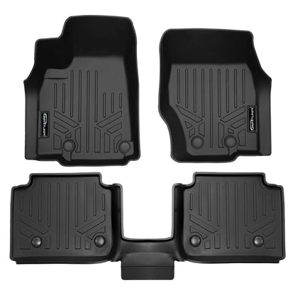 SMARTLINER Floor Liners for 2021-2026 Jeep Grand Cherokee L (2nd Row Bucket) With Center Console (No subwoofer)