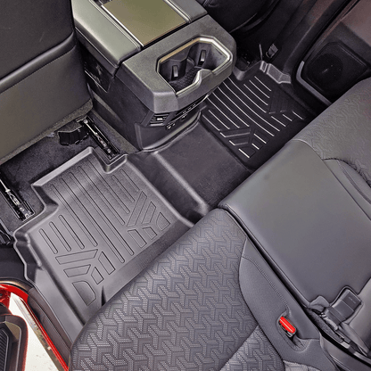 SMARTLINER Floor Liners for 2023-2026 Toyota Sequoia (Only Fits 7 Passenger Models Without Center Console)