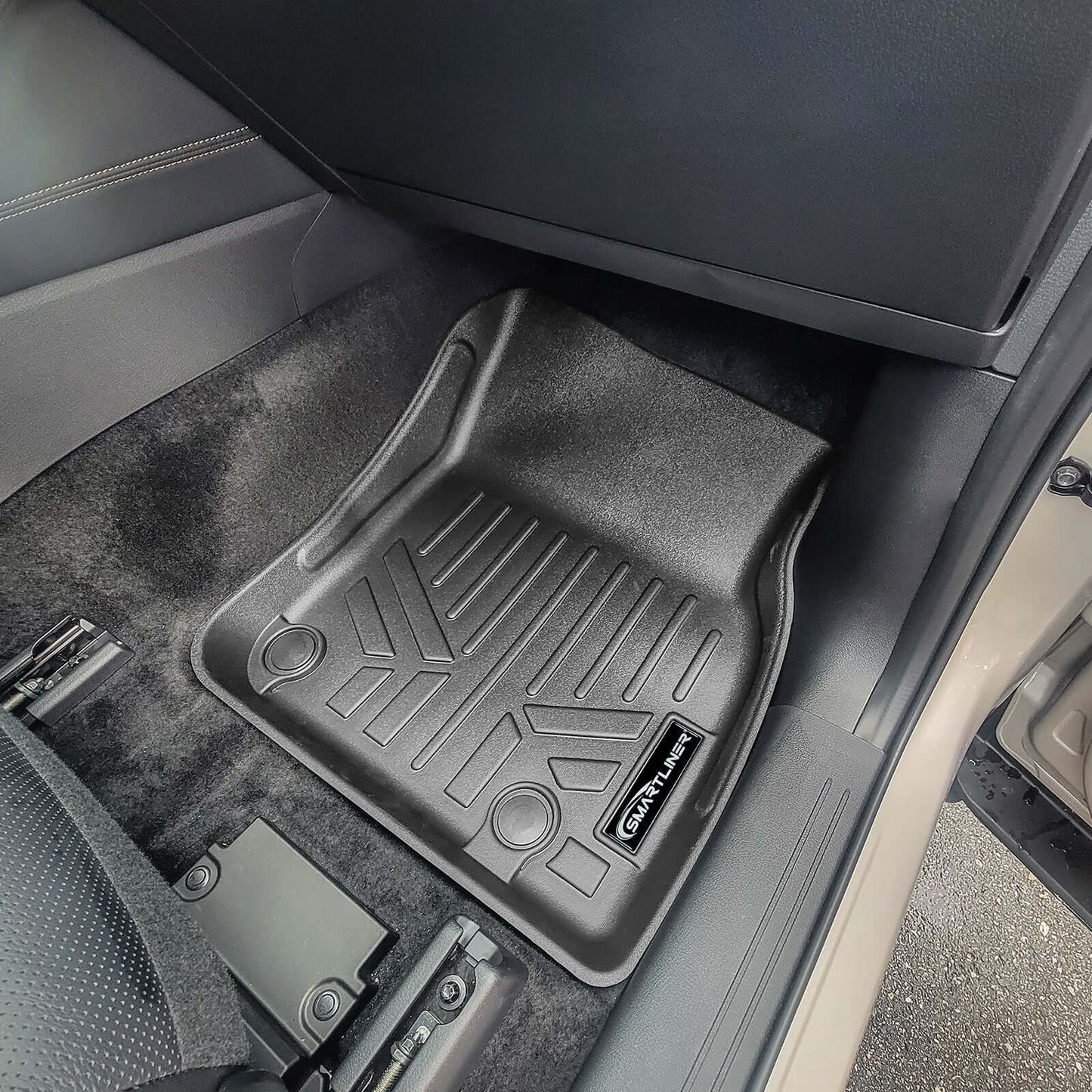 SMARTLINER Floor Liners for 2024-2026 Mazda CX-90 (Only Fits 2nd Row Bucket Seats With Center Console)