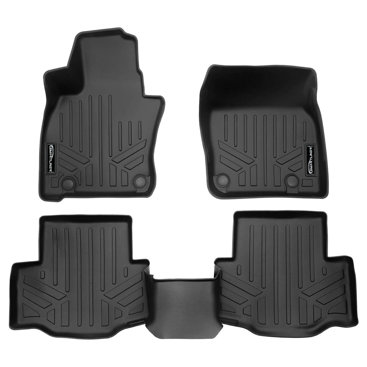 SMARTLINER Floor Liners for 2024-2026 Mazda CX-90 (Only Fits 2nd Row Bench)