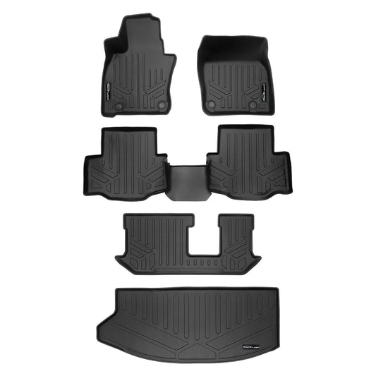 SMARTLINER Floor Liners for 2024-2026 Mazda CX-90 Plug-In Hybrid (Only Fits 2nd Row Bucket Seats With No Center Console)