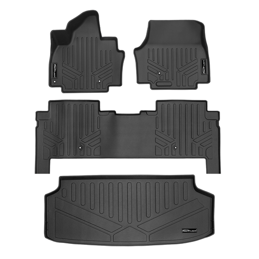 SMARTLINER Floor Liners for 2024 - 2026 Kia EV9 (2nd Row Bench Seat)