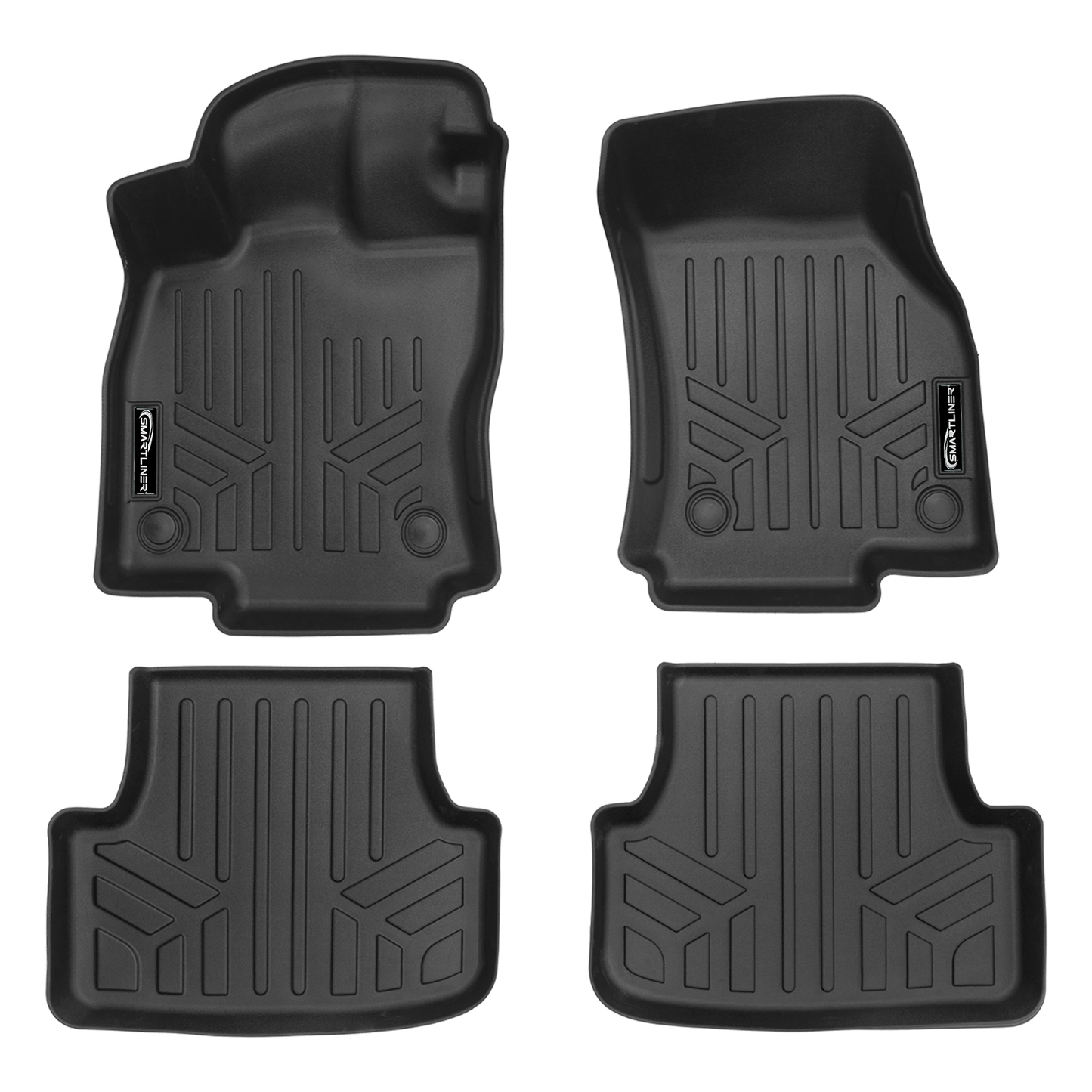 SMARTLINER 2 Row Floor & Cargo Liner Set For 2017 - 2019 Volkswagen Golf Alltrack