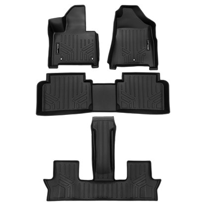 SMARTLINER Floor Liners for 2024 - 2026 Hyundai Santa Fe Hybrid
