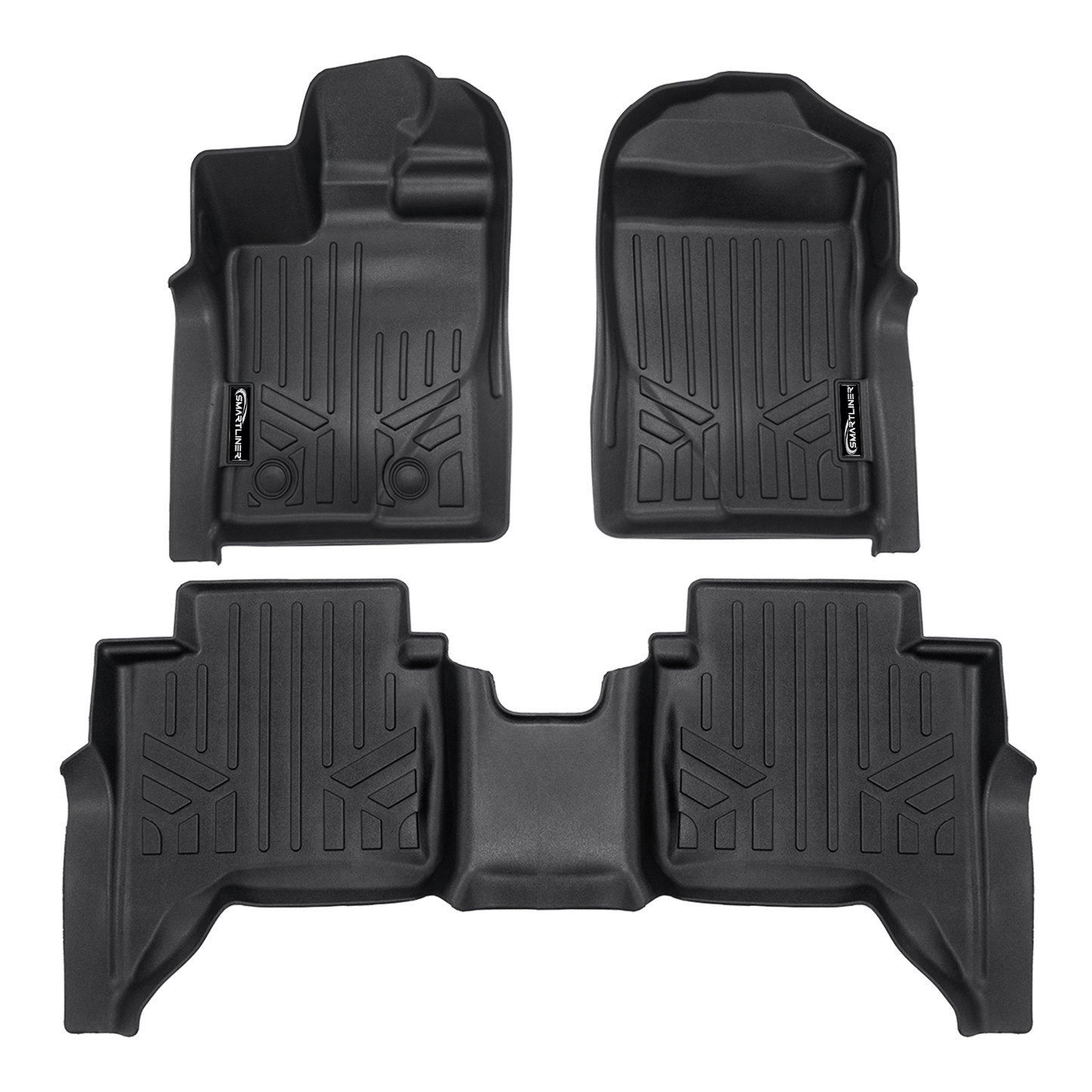 SMARTLINER Floor Liners for 2024 - 2026 Ford Ranger Super Crew Cab