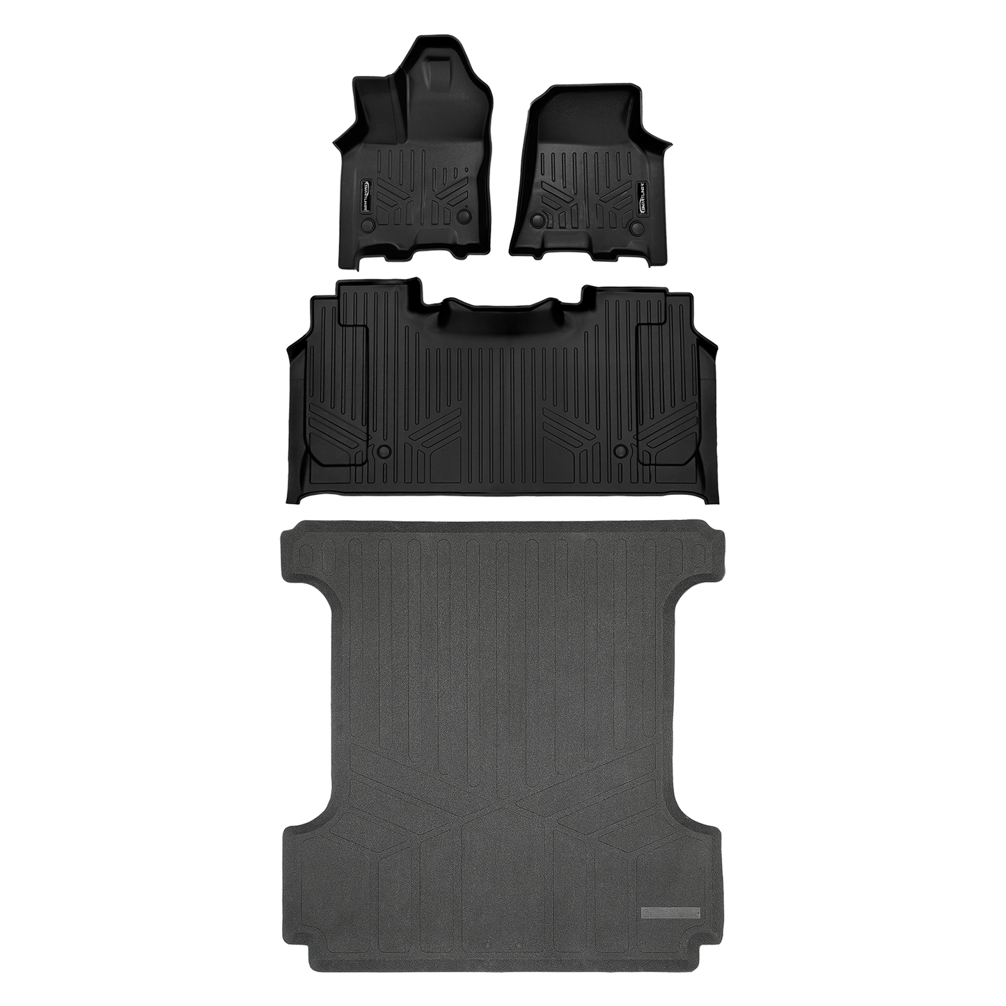 SmartCoverage™ Floor Liners For 2025-2026 Ram 1500 RHO Crew Cab with Rear Underseat Storage Box (1st Row Bucket)