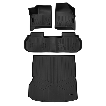 SMARTLINER Floor Liners for 2024-2026 GMC Acadia/Chevrolet Traverse/Buick Enclave (2nd Row Bucket)