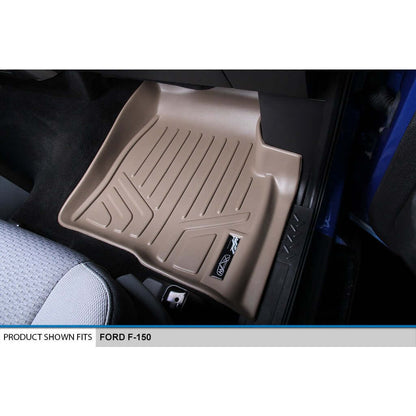 Smart Trim™ Floor Liners For 2011-2014 Ford F-150 SuperCab Non Flow Center Console