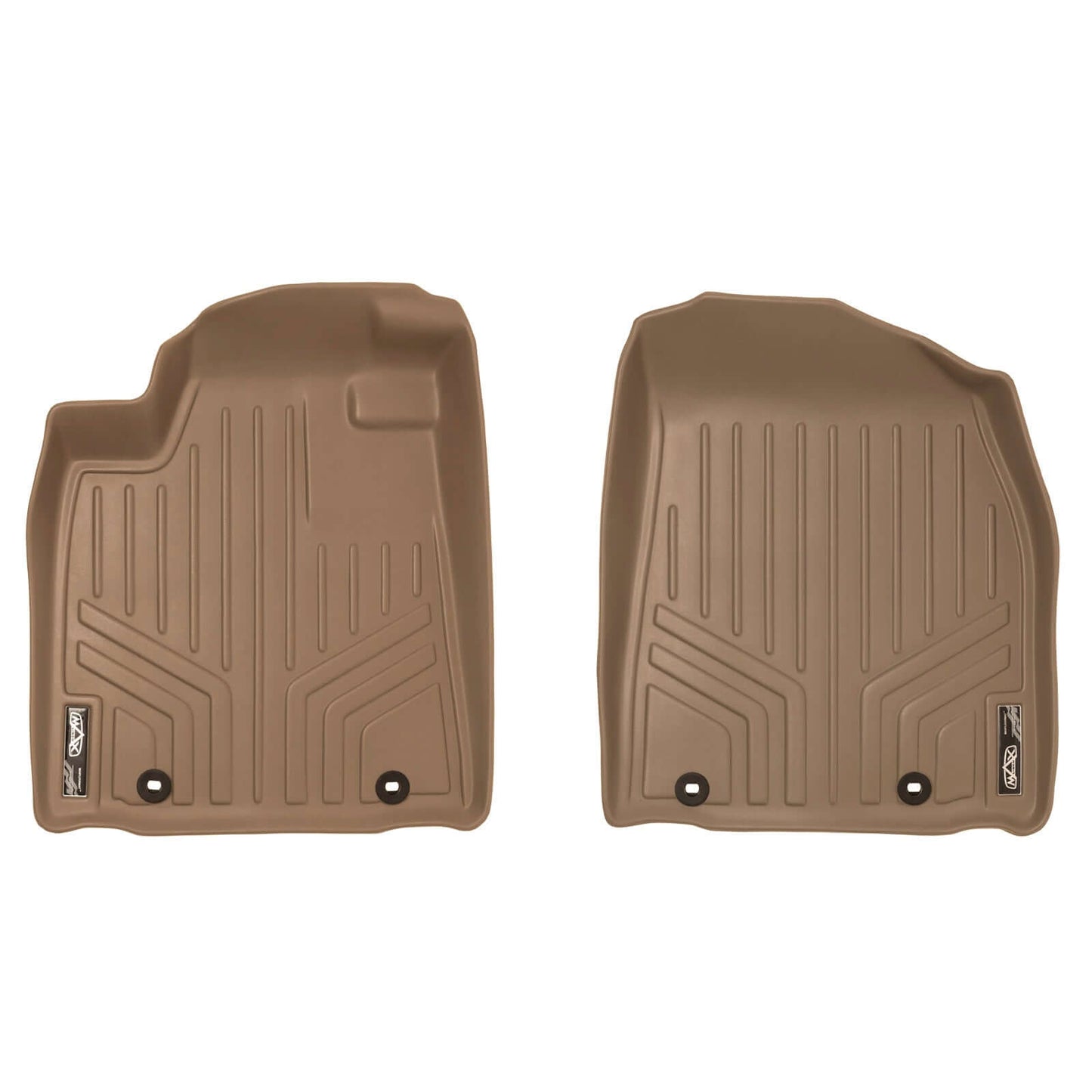 SMARTLINER Custom Fit Floor Liners For 2013-2015 Lexus RX (First Row Twist type Rings)
