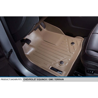 Smart Trim™ Floor Liners For 2011-2017 Chevy Equinox / GMC Terrain (with Dual Front Floor Posts)